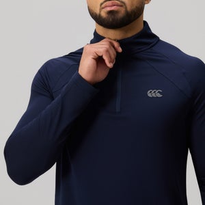 MENS TEMPO QUARTER-ZIP BLUE
