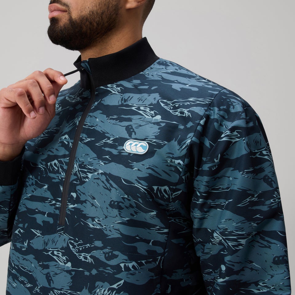 Mens Force 1/4 Zip Jacket Grey