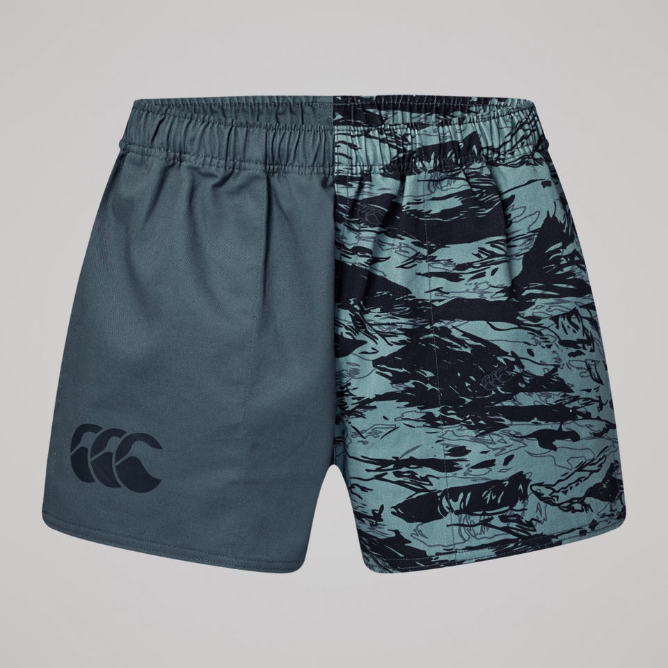 CANTERBURY FORCE HARLEQUIN DRILL SHORT AM BLUE