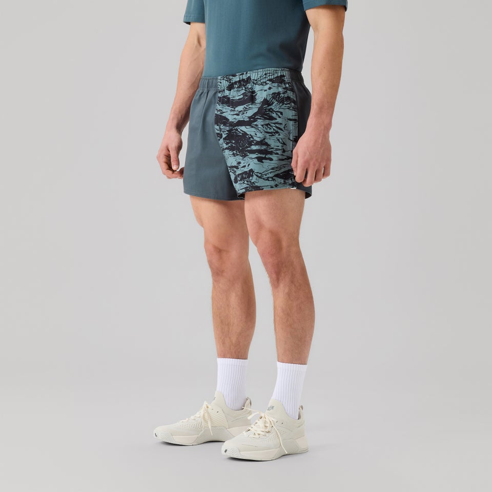 CANTERBURY FORCE HARLEQUIN DRILL SHORT AM BLUE