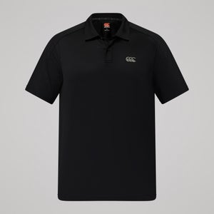 Mens Tempo Polo Shirt Black