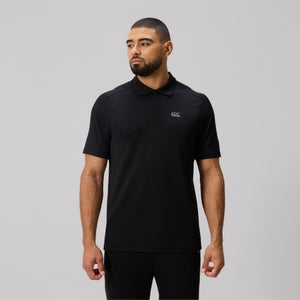 Mens Tempo Polo Shirt Black
