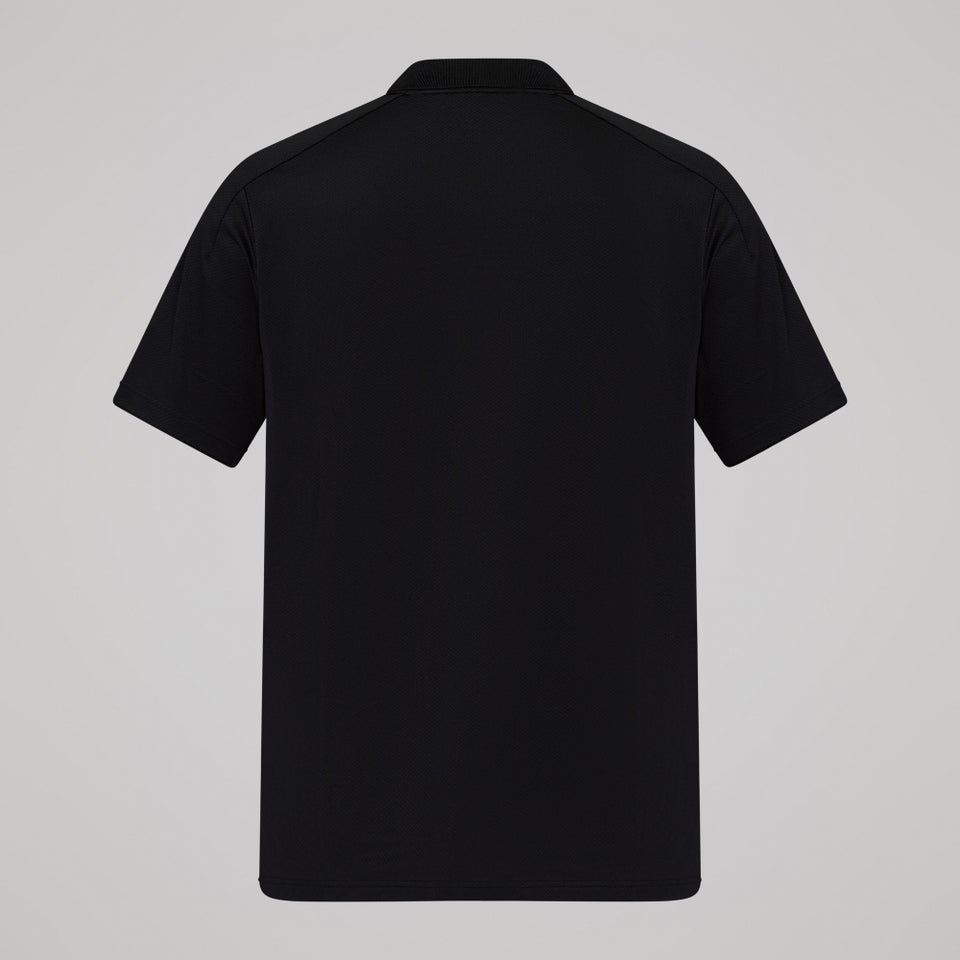 Mens Tempo Polo Shirt Black