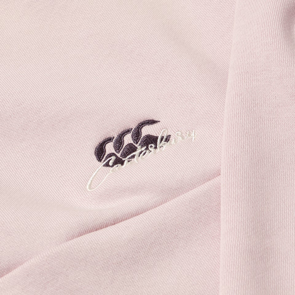 WOMENS EVERYDAY QUARTER-ZIP SWEATER PURPLE