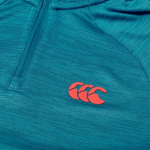 Junior Unisex Tempo+ 1/4 Zip Training Top Blue