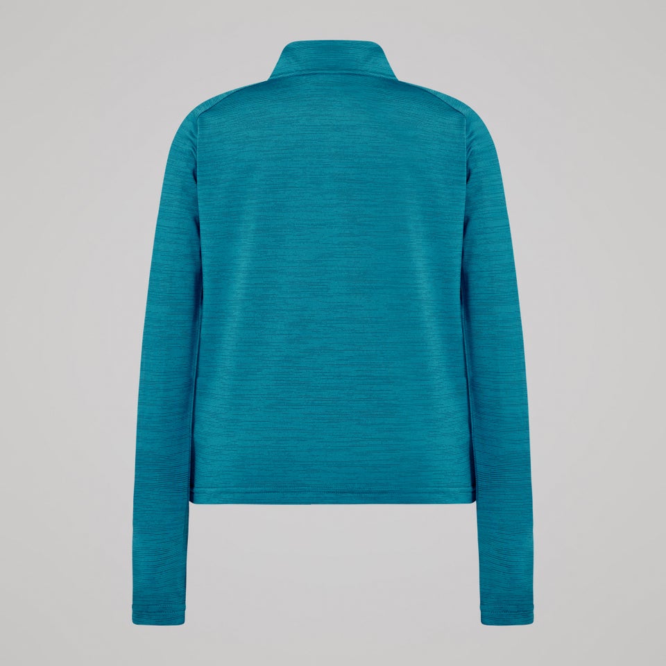Junior Unisex Tempo+ 1/4 Zip Training Top Blue
