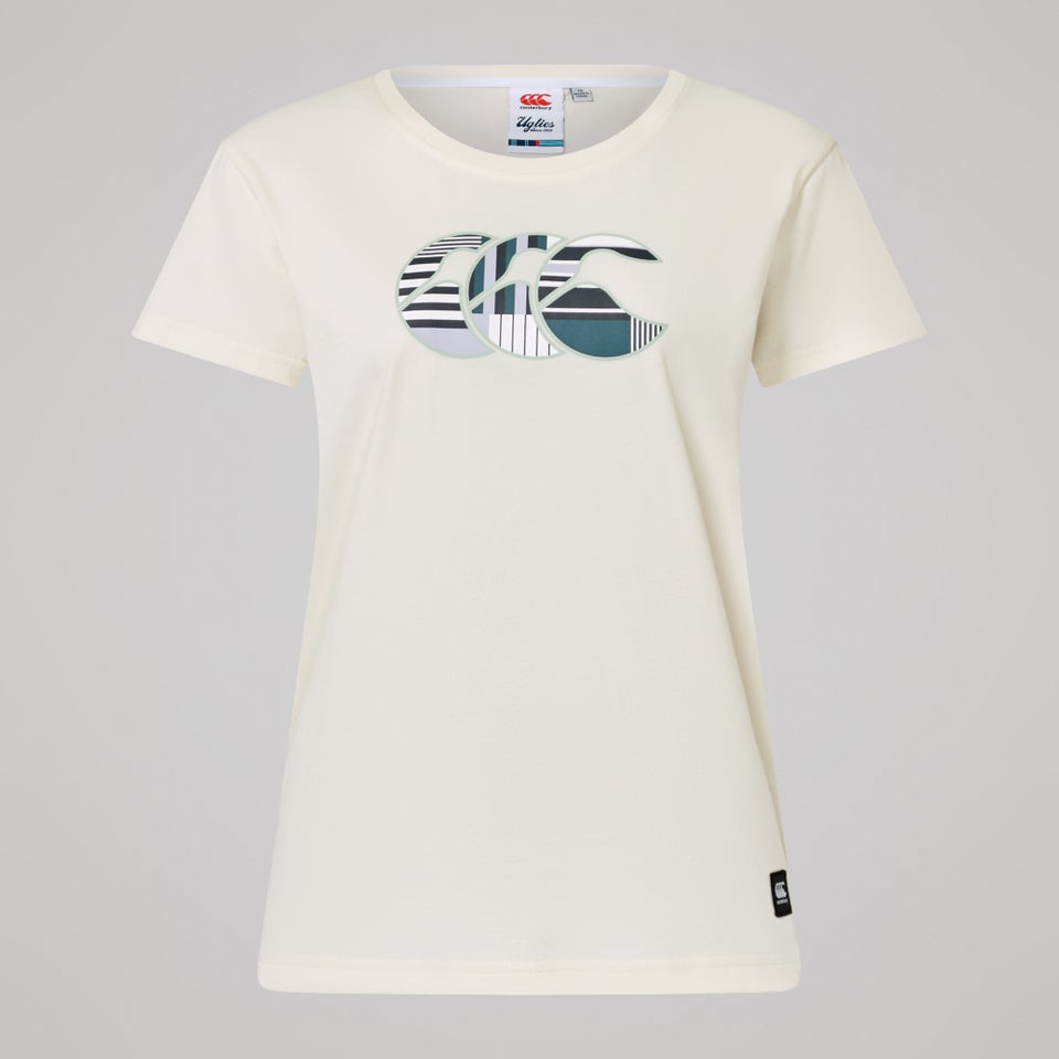 Womens Uglies Logo Tee White