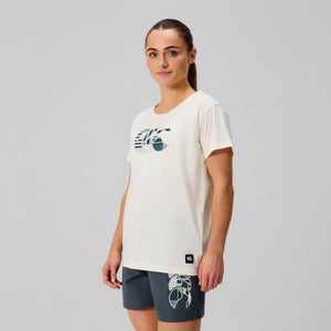 Womens Uglies Logo Tee White