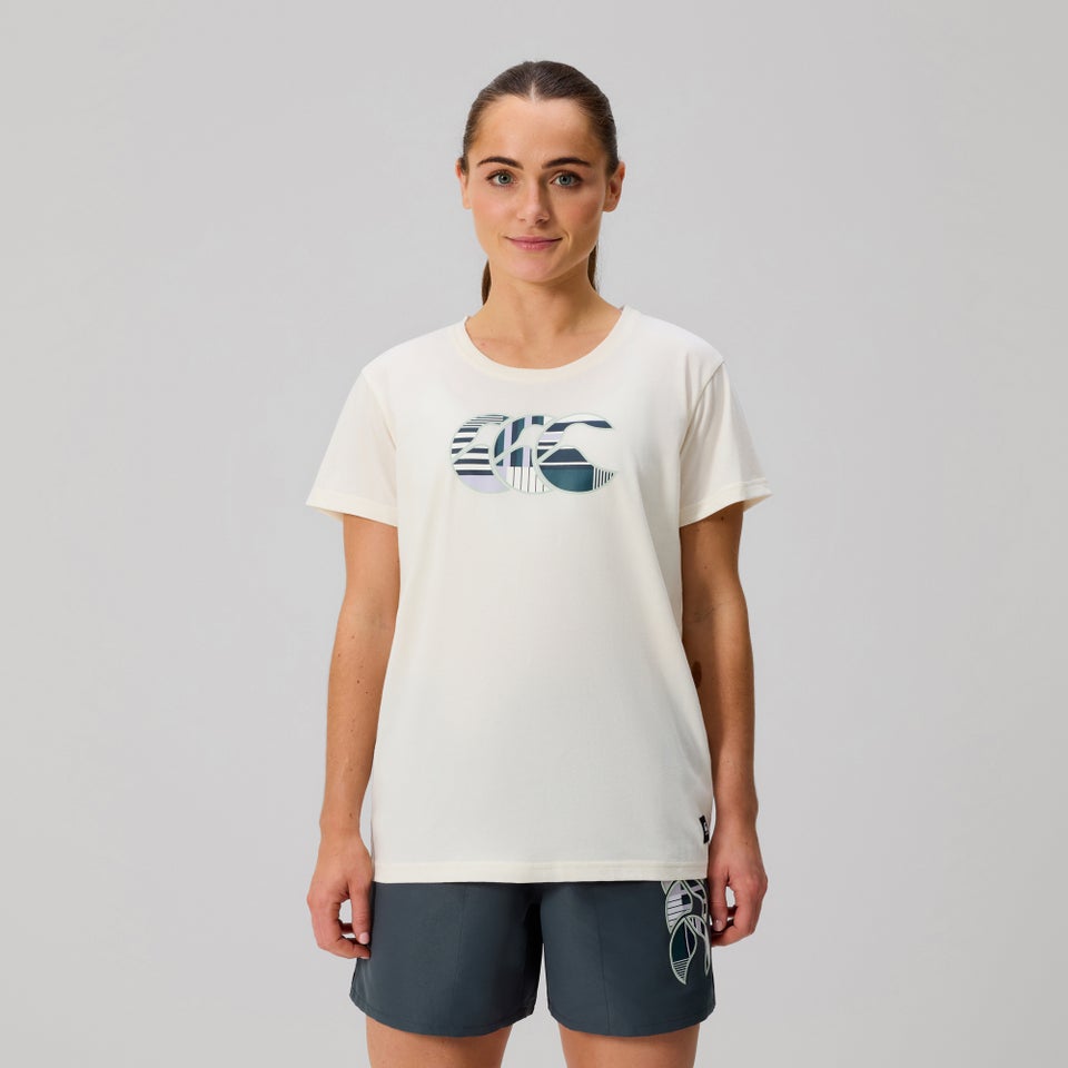 Womens Uglies Logo Tee White