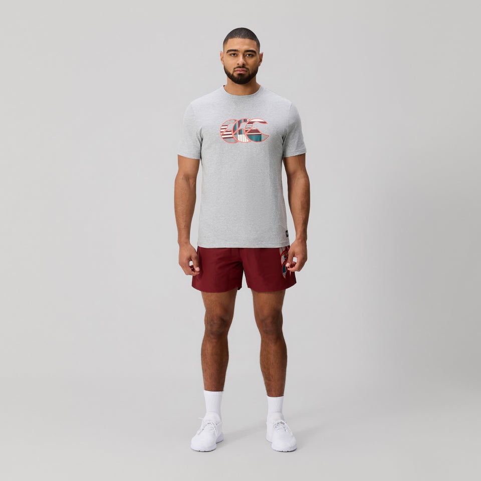 Mens Uglies Logo Tee Grey Marl