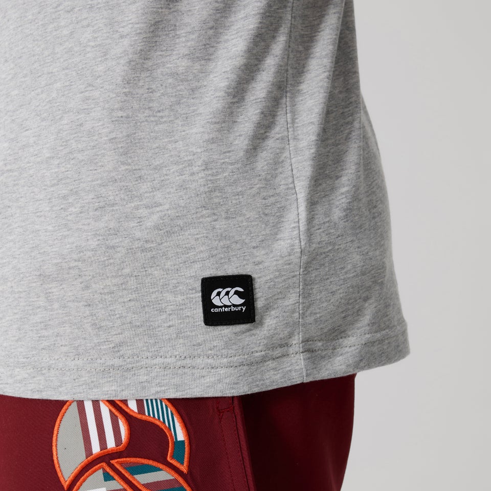 Mens Uglies Logo Tee Grey Marl