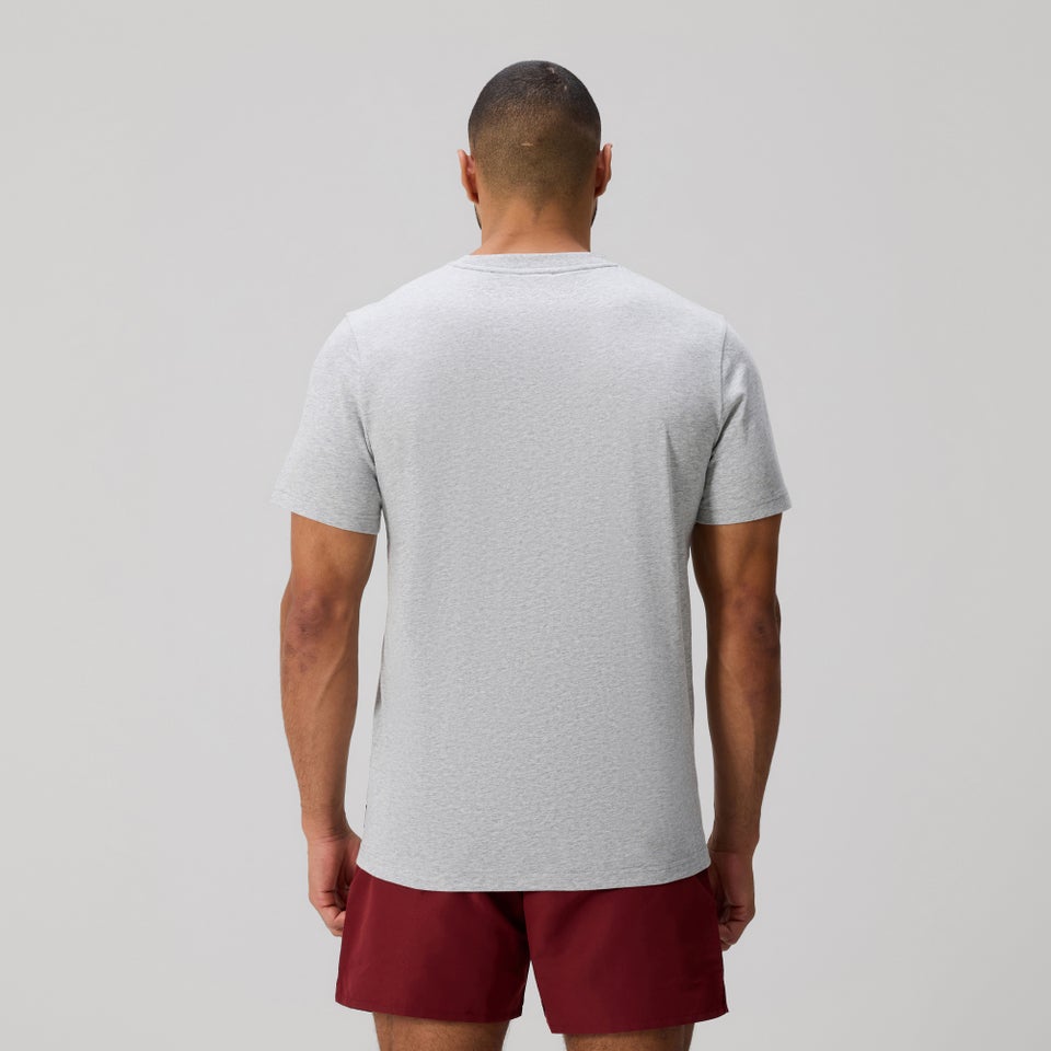 Mens Uglies Logo Tee Grey Marl