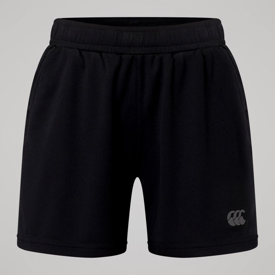 Junior Unisex Tempo+ Knit Shorts Black