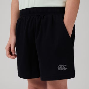 Junior Unisex Tempo+ Knit Shorts Black
