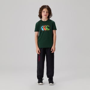 KIDS CUFFED HEM STADIUM PANT BLACK