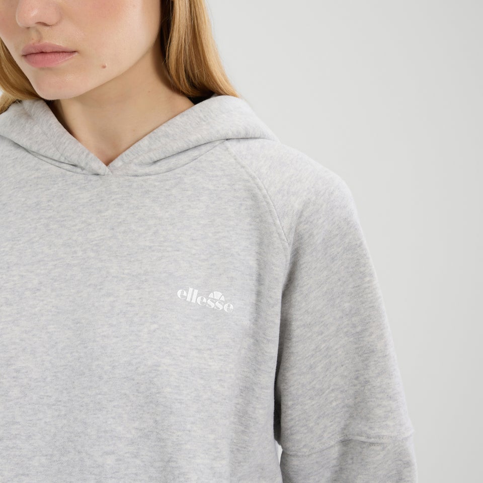 Women's Liscia Hoodie Light Grey Marl