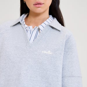 Sweatshirt Morcone für Damen Hellgrau meliert