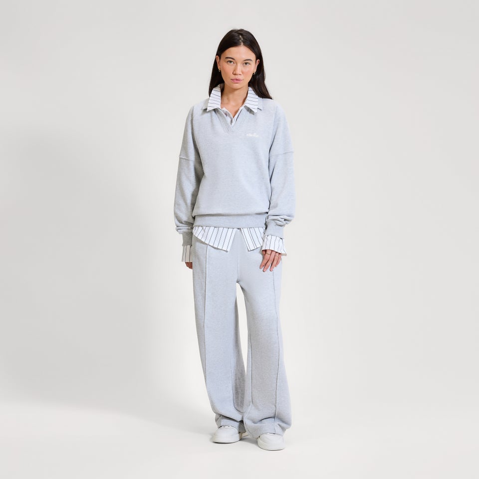 Sweatshirt Morcone für Damen Hellgrau meliert