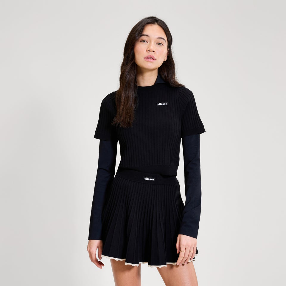 Women's Court Tee Black