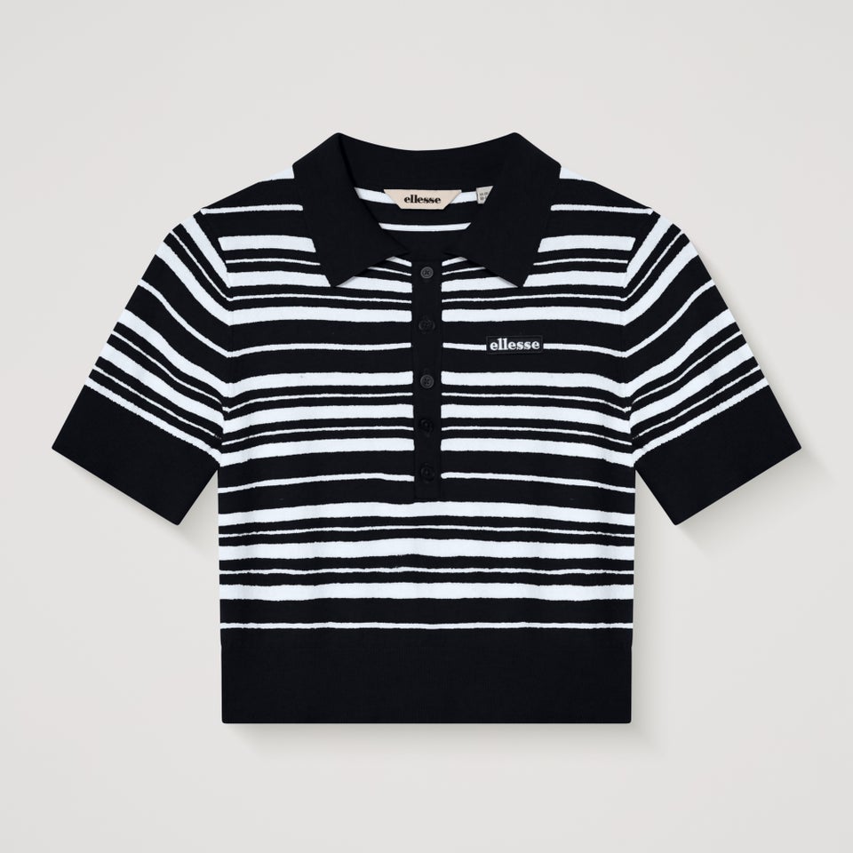 Women's Tennis Polo Black