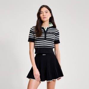 Women's Tennis Polo Black