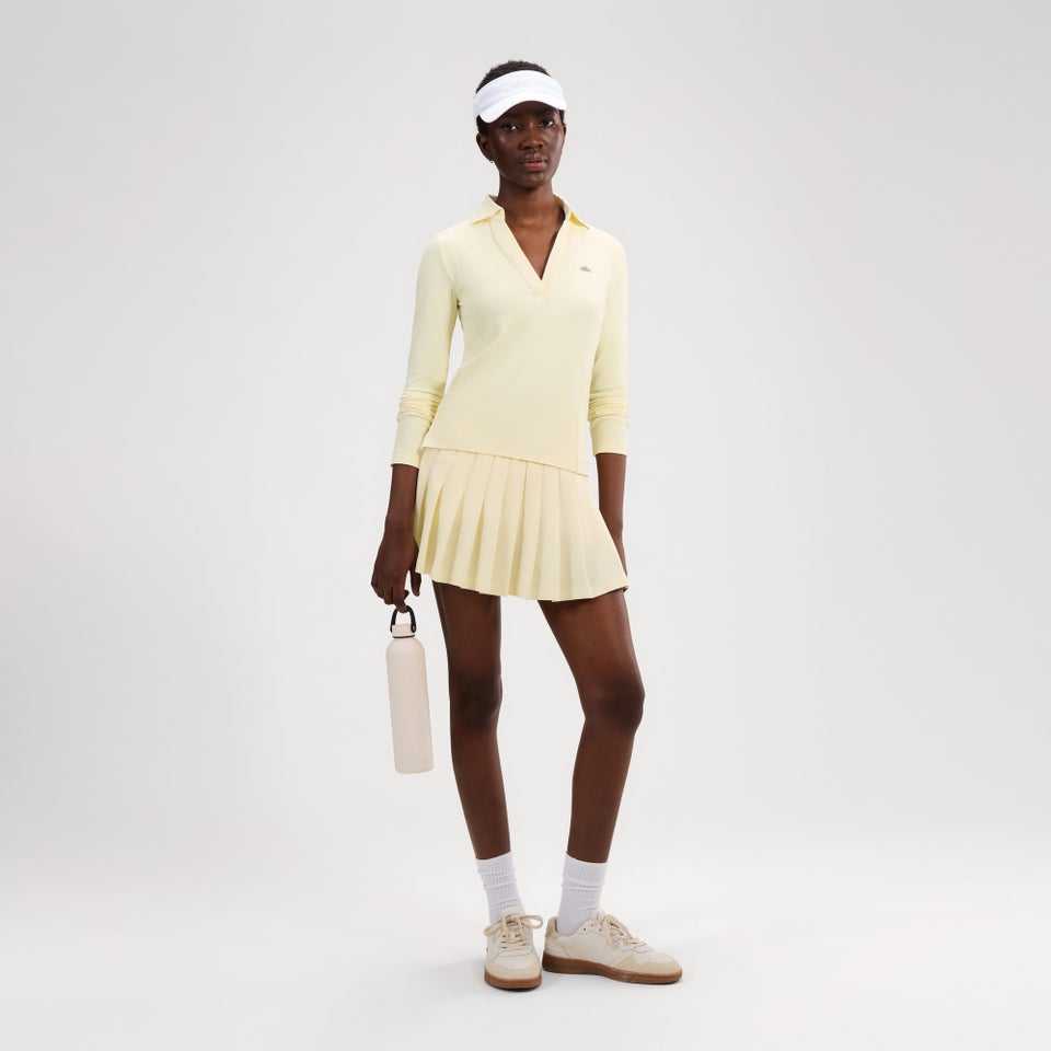 Women's Jeorg Polo Shirt Light Yellow