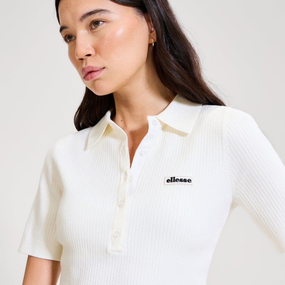Women's Umpire Polo Off White