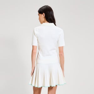Women's Umpire Polo Off White