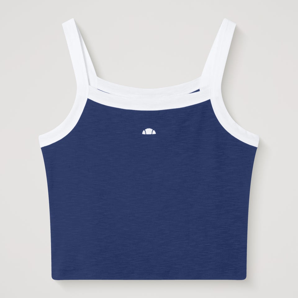 Women's Magliano Vest Top Dark Blue/Off White