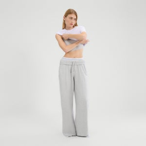 Jogginghose Casoli für Damen Hellgrau meliert