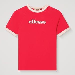 Women's Albenga Tee Red/Off White