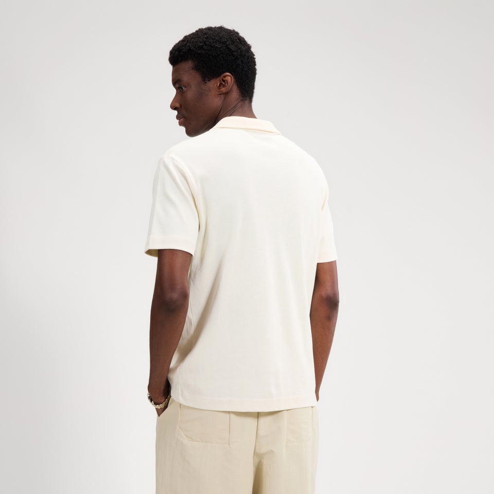 Men's Arivito Polo Off White