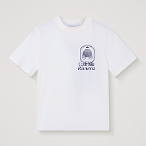 Women's Citronello Tee Off White/Dark Blue