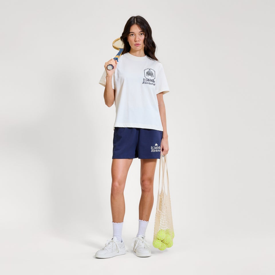 Women's Citronello Tee Off White/Dark Blue