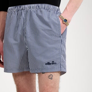 Men's Sylbio Swim Short White/Navy