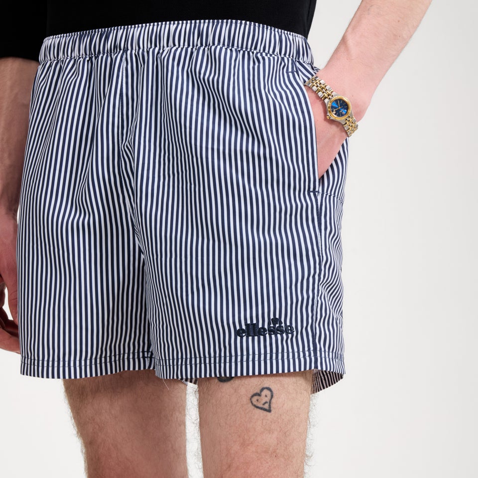 Men's Sylbio Swim Short White/Navy