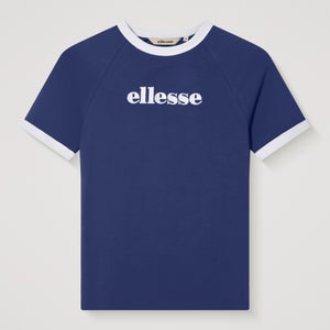 Women's Albenga Tee Dark Blue/Off White
