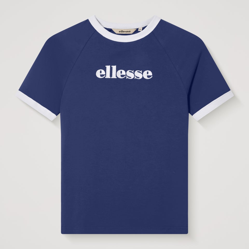 Women's Albenga Tee Dark Blue/Off White