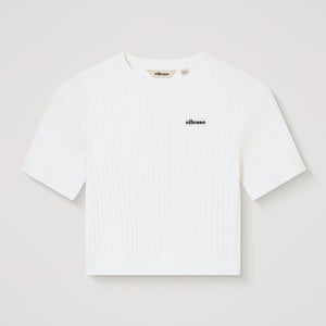 Women's Court Tee Off White