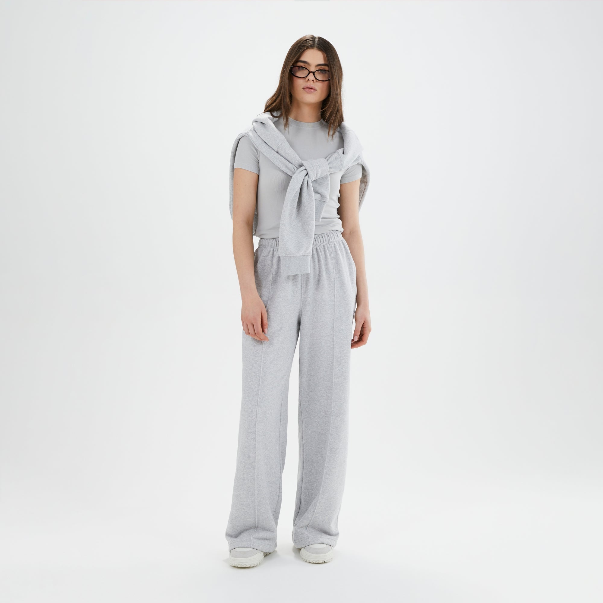 Women's Reino T-Shirt Light Grey Marl