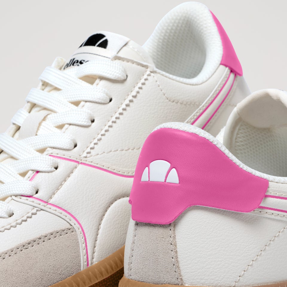 Turnschuhe Josh für Damen Weißrosa