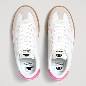 Turnschuhe Josh für Damen Weißrosa