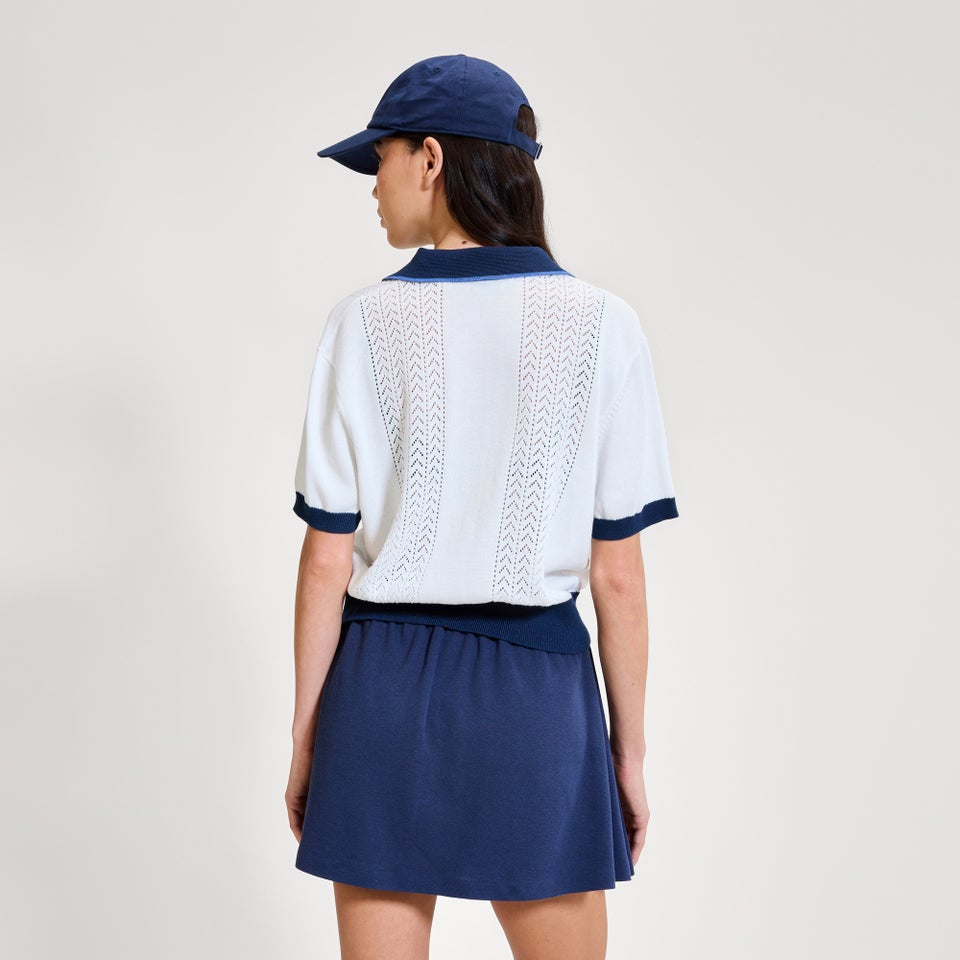 Women's Maurices Polo Top White