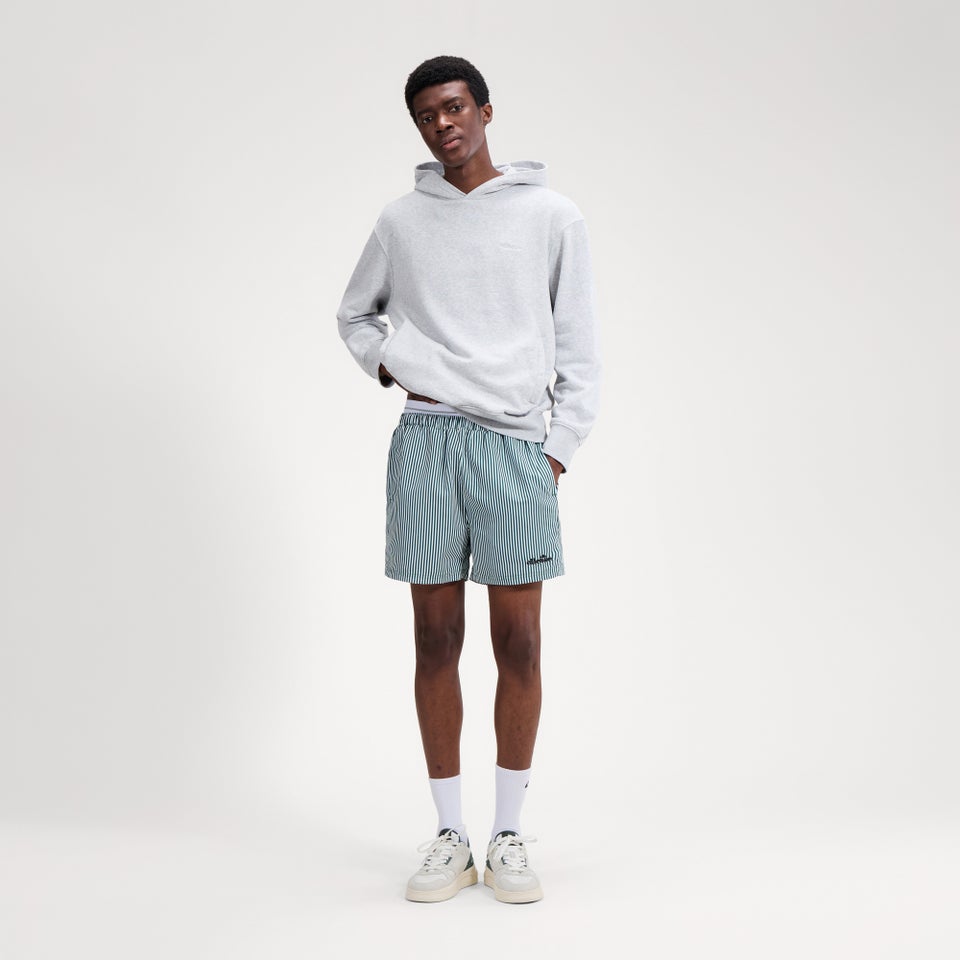 Men's Sylbio Swim Short White/Dark Green