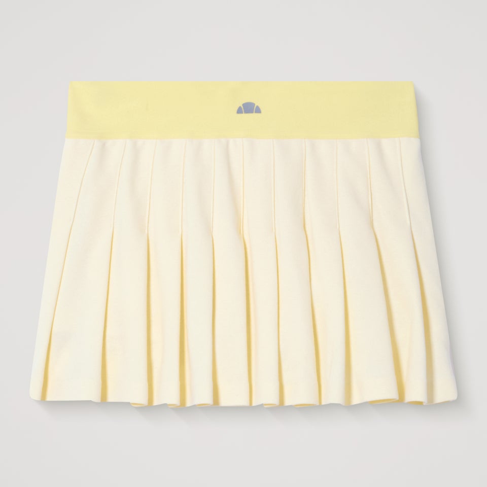Women's Ortegas Tennis Skort Light Yellow