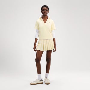 Women's Ortegas Tennis Skort Light Yellow