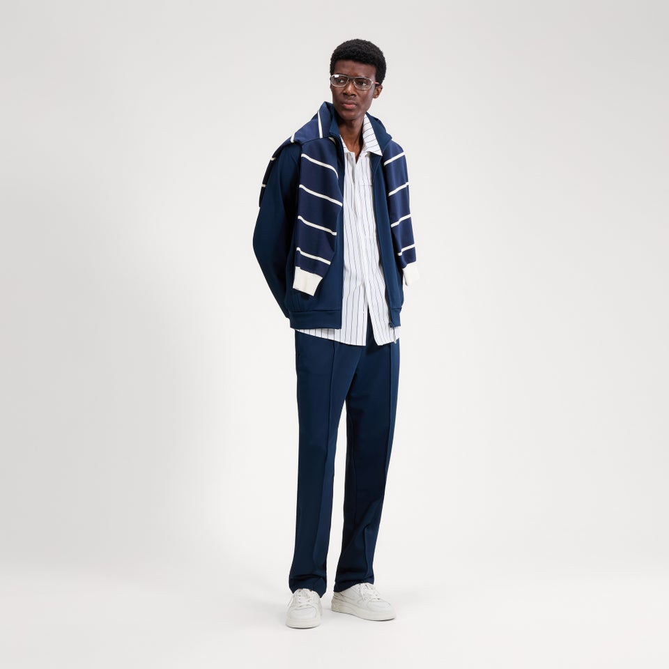 Men's Tosciana Track Top Navy Mono