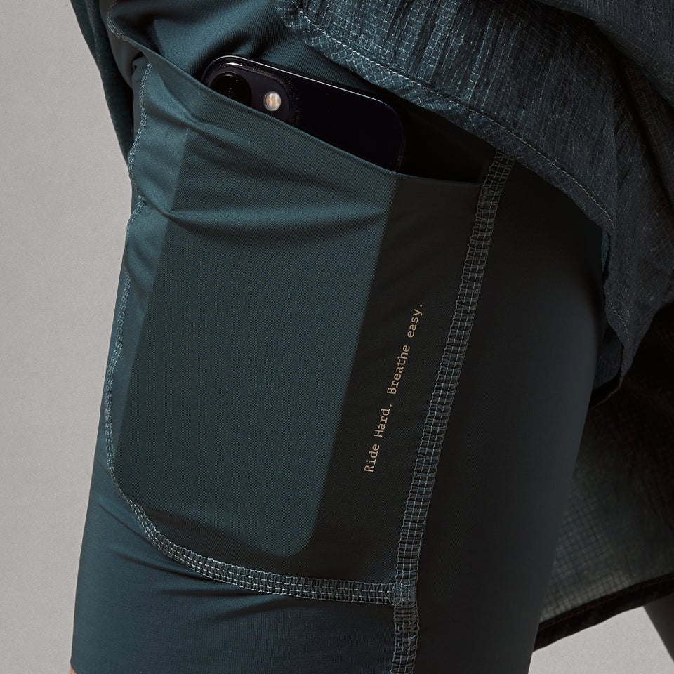 Herren AllTrack Lite Lined Shorts - Blaugrün