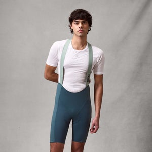 Men's AllTrack Ride Bib Shorts - Teal - M