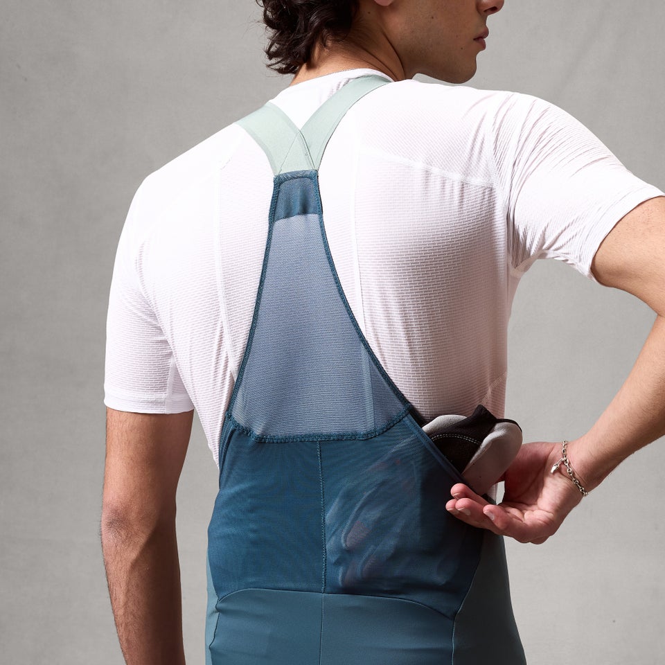 Men's AllTrack Ride Bib Shorts - Teal
